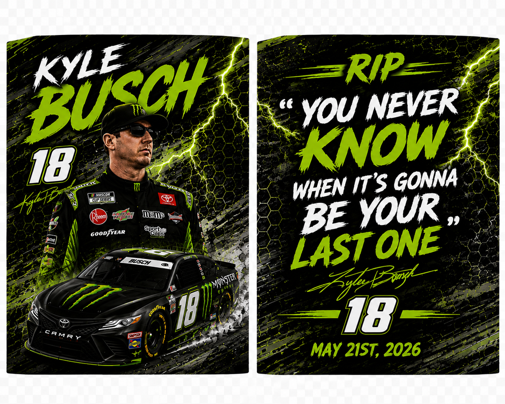 Kyle Busch “You Never Know” Memorial Racing Shirt – RIP Edition